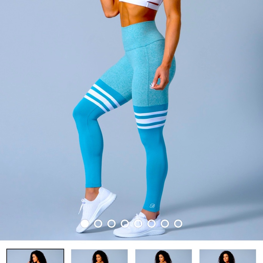 Bombshell sportswear thick high sock leggings